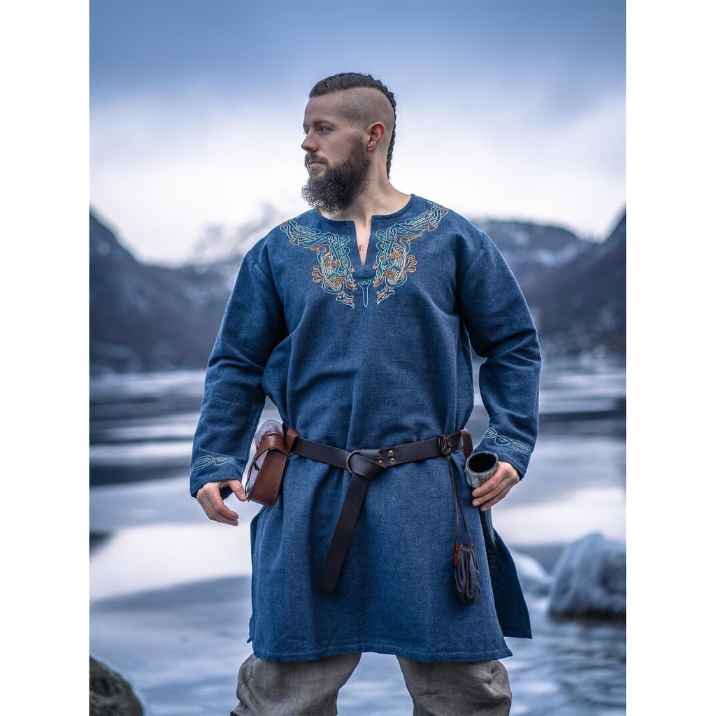 Product image Medieval Viking Tunic Snorri gray-blue