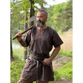 Product image Medieval Viking Tunic Theobald Short Sleeve Dark Brown