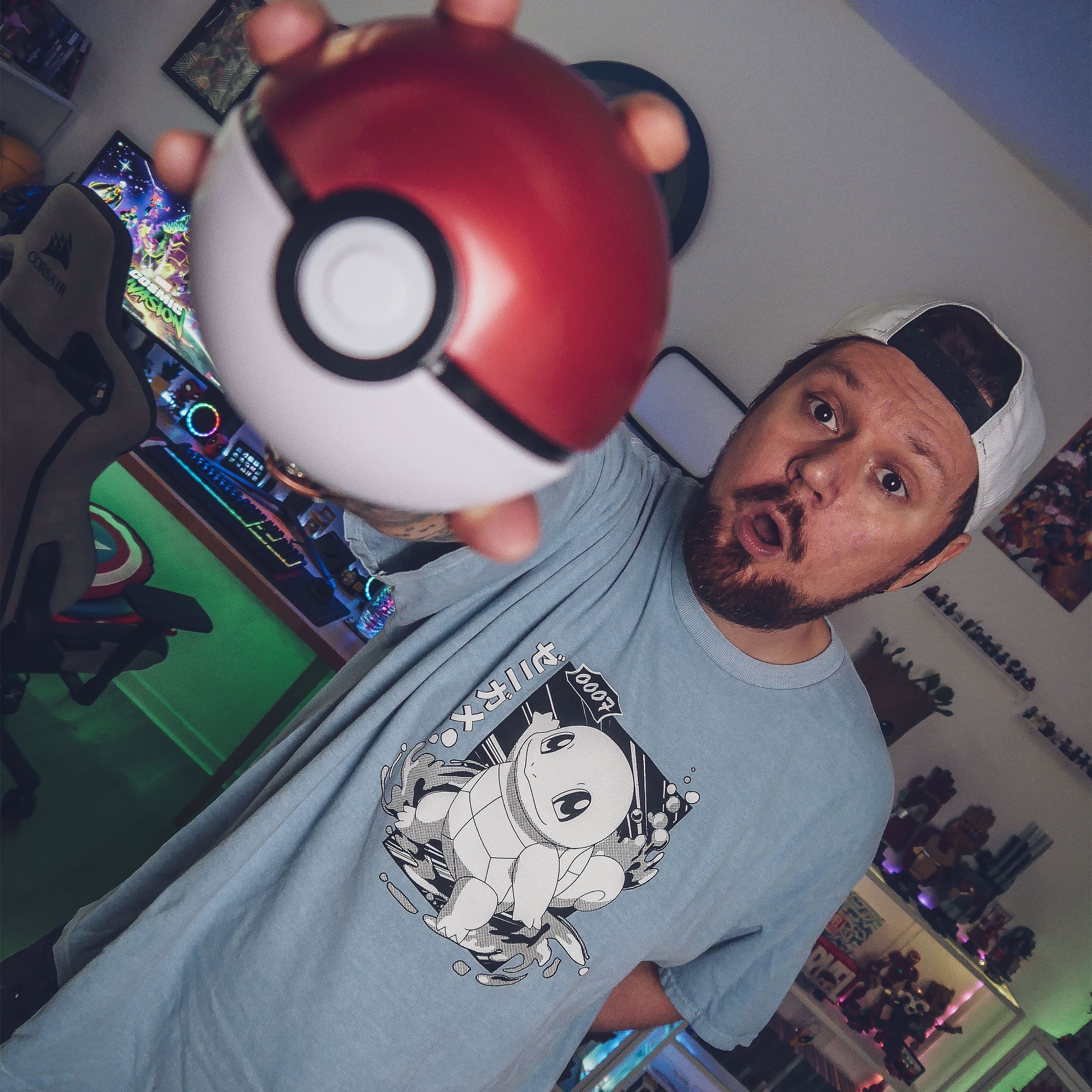 Zdjęcie produktu Pokemon - Koszulka Squirtle Katakana Vintage