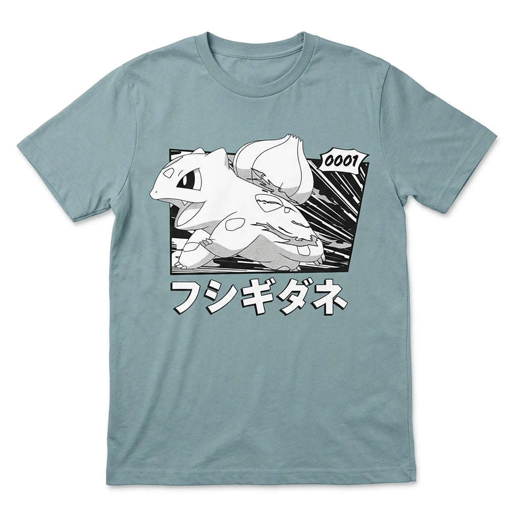 Product image Pokémon - Bulbasaur Katakana Vintage T-Shirt