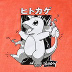 Zdjęcie produktu Pokémon - Koszulka Charmander Katakana Vintage