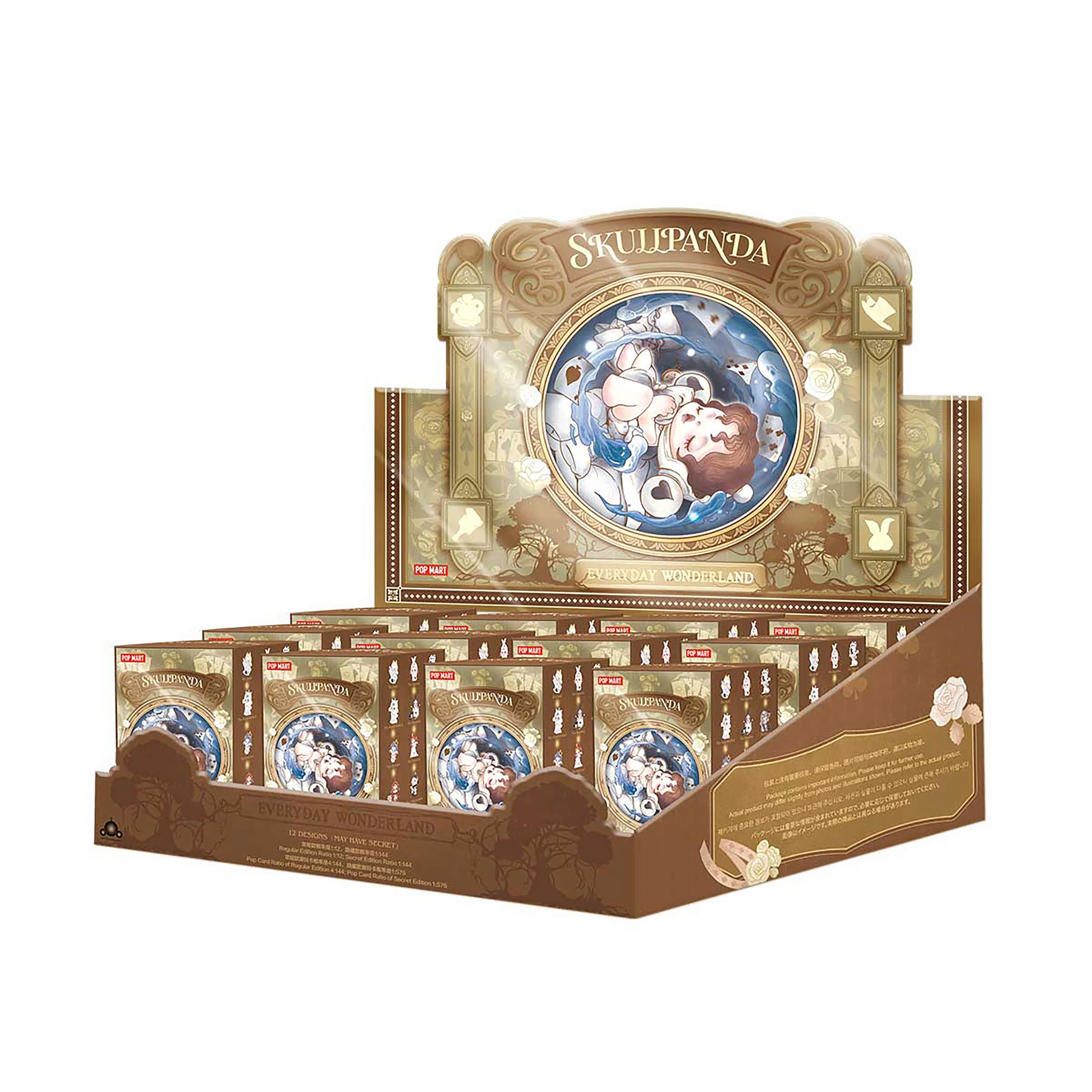 Zdjęcie produktu Skullpanda - Everyday Wonderland Pop Mart Mystery Figurka Display E1094483