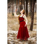 Product image Medieval Viking Overdress Alena red