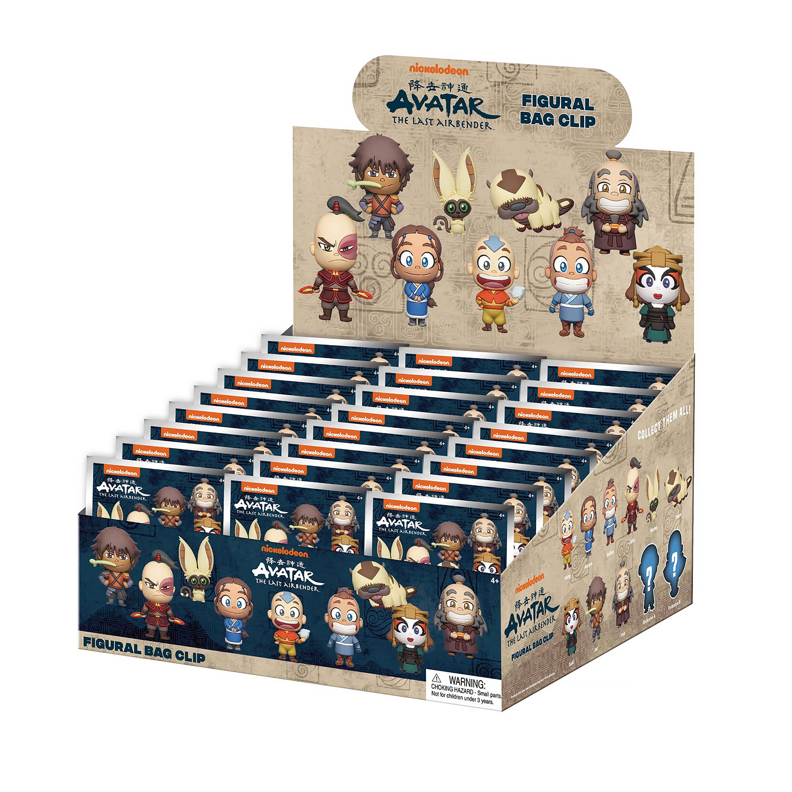 Zdjęcie produktu Avatar The Last Airbender - Mystery Figure Brelok Display E1094529