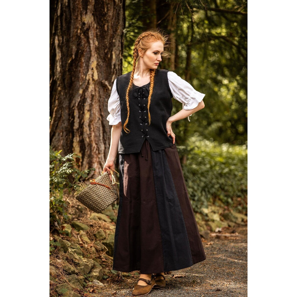 Product image Medieval Cotton Vest Franziska black