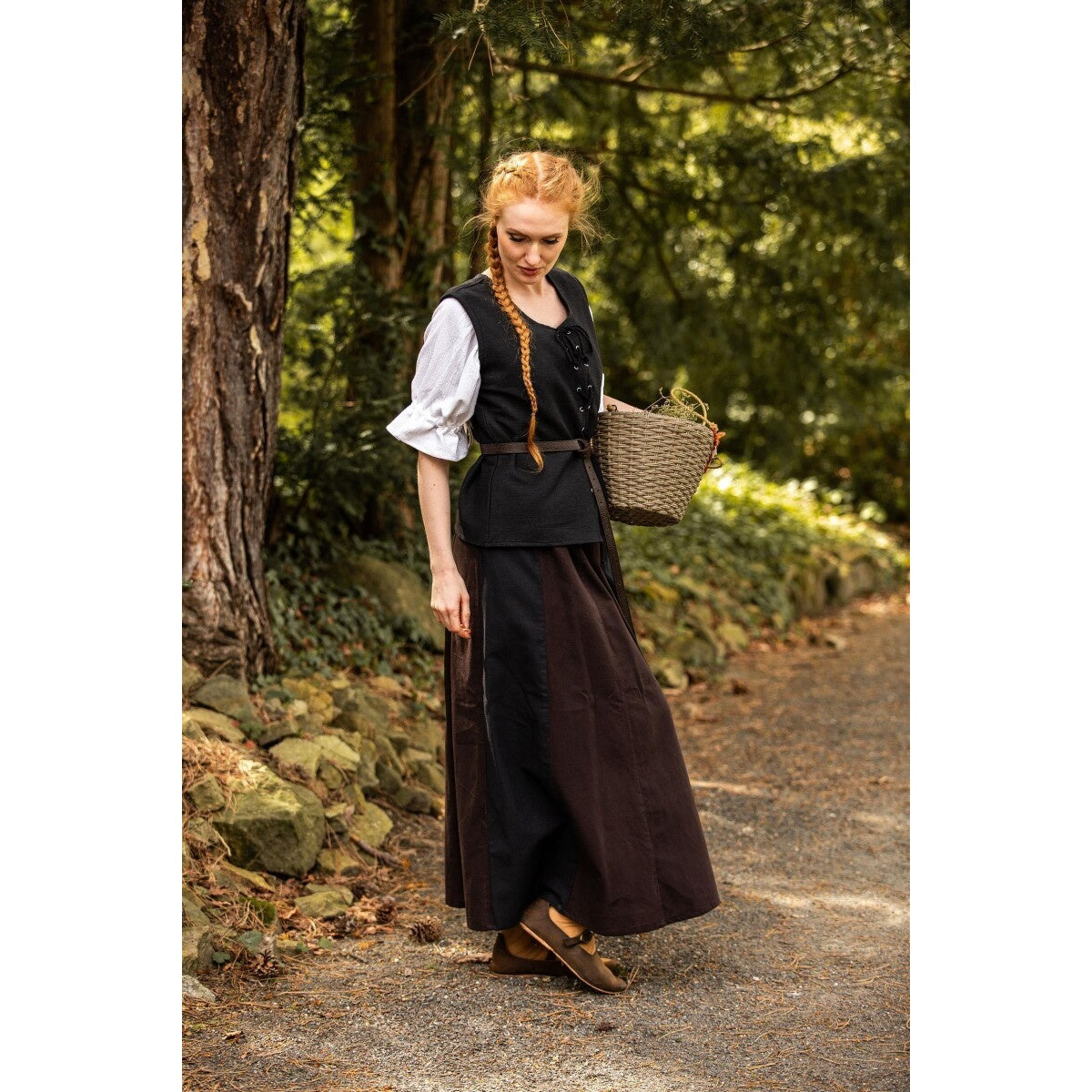 Product image Medieval Cotton Vest Franziska black