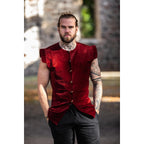 Product image Medieval Padded Velvet Doublet Heinrich Red
