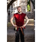 Product image Medieval Padded Velvet Doublet Heinrich Red
