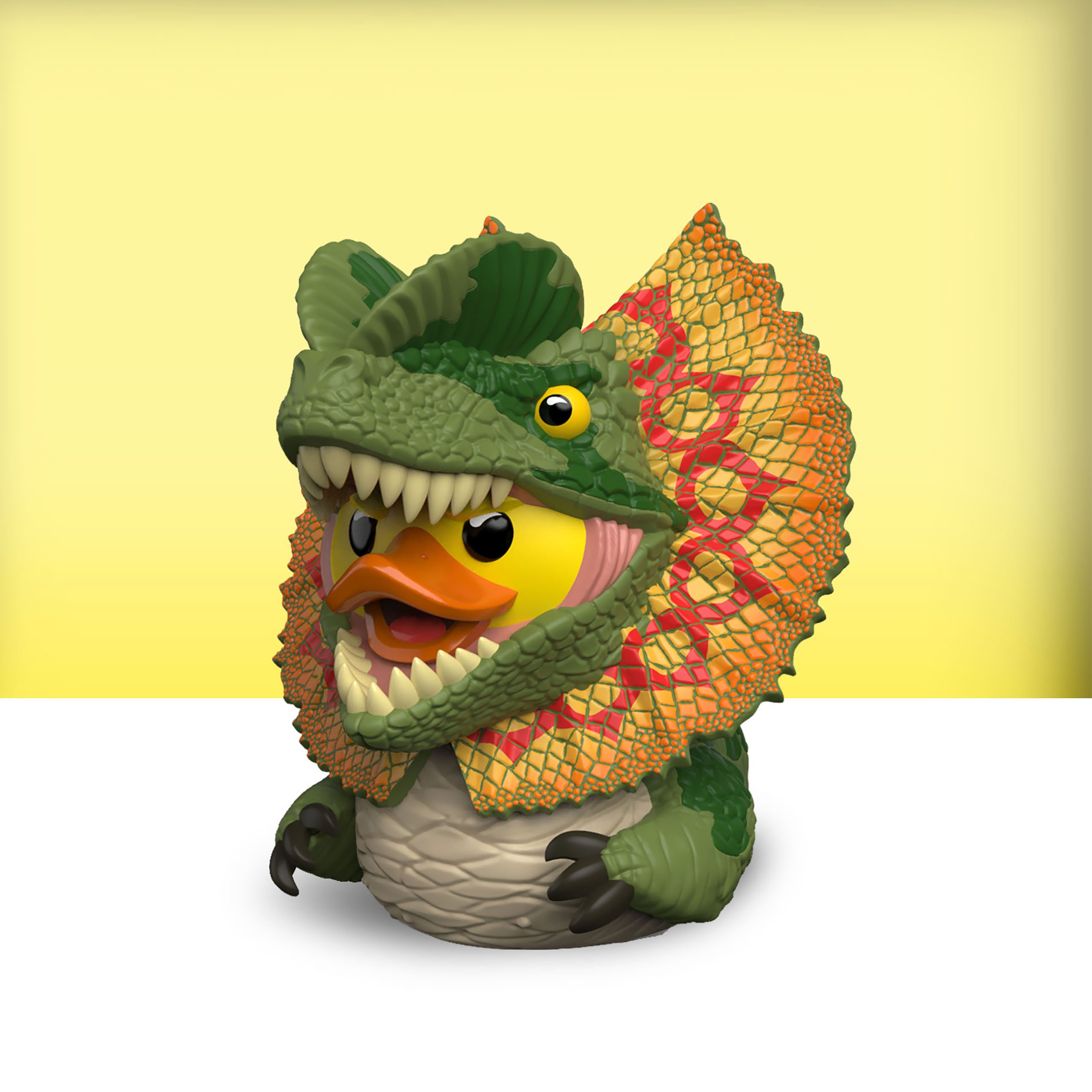 Zdjęcie produktu Jurassic Park - Mini kaczka dekoracyjna Dilophosaurus TUBBZ