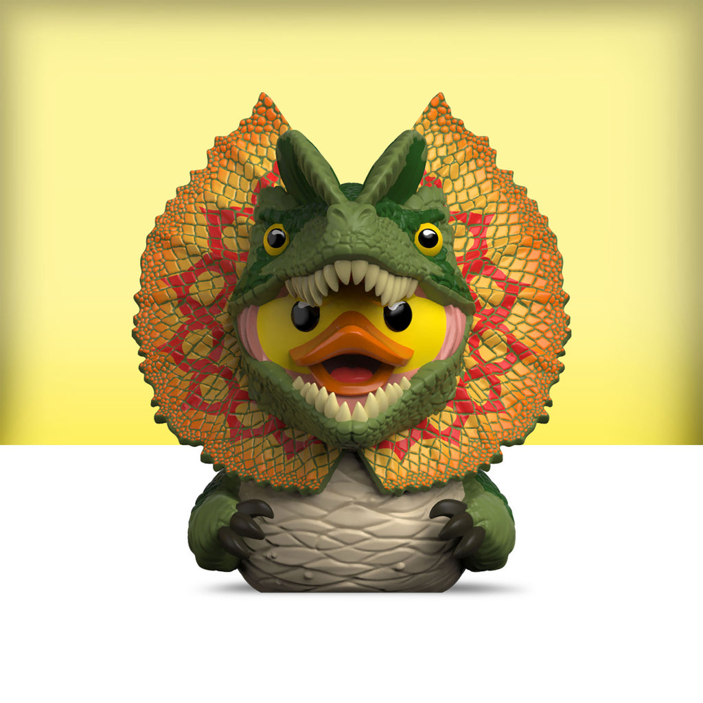 Zdjęcie produktu Jurassic Park - Mini kaczka dekoracyjna Dilophosaurus TUBBZ
