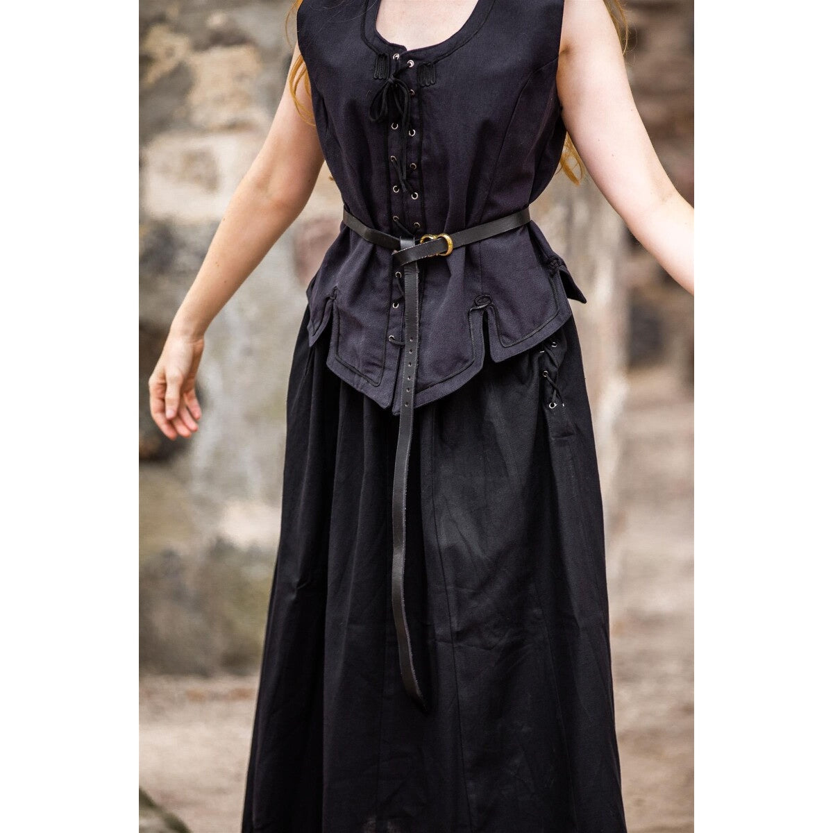Product image Medieval Bodice Vest Selma black