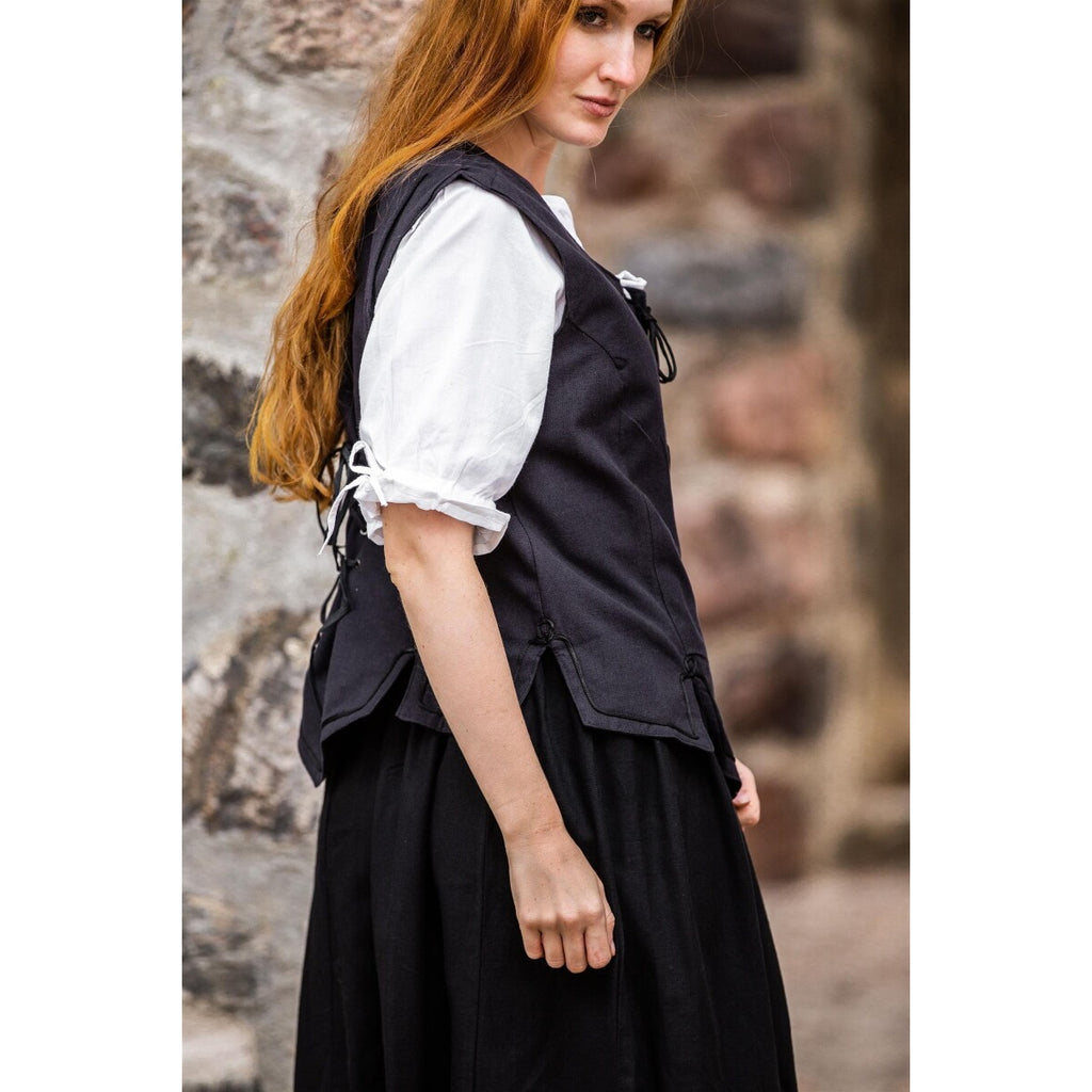 Product image Medieval Bodice Vest Selma black
