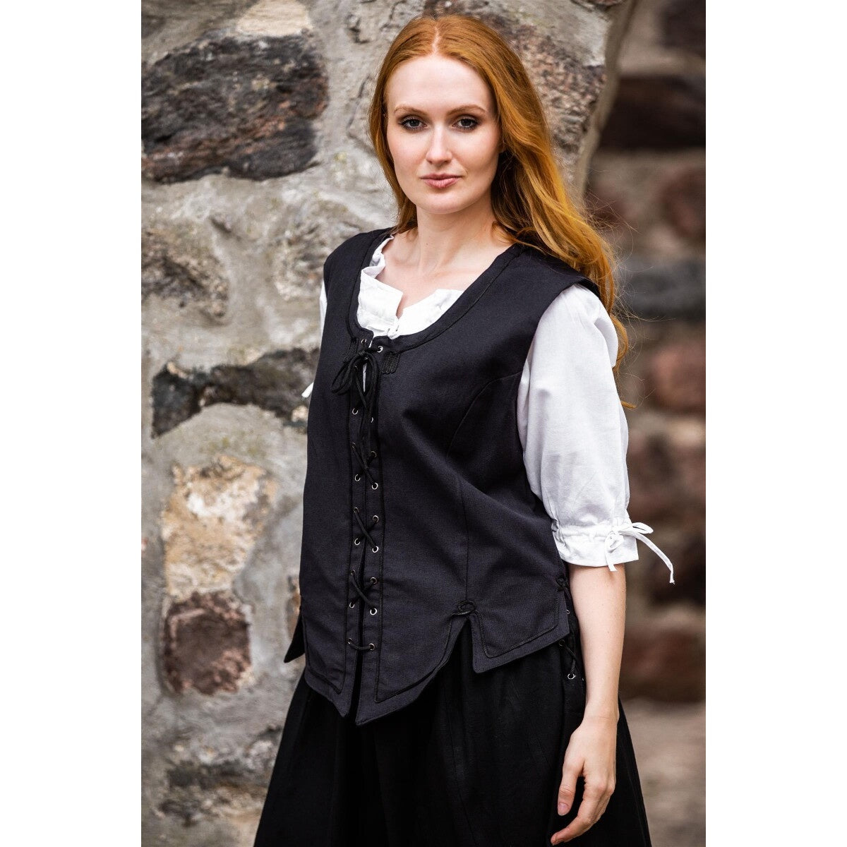 Product image Medieval Bodice Vest Selma black