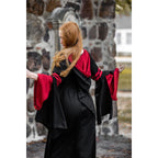 Product image Medieval Hooded Dress Isolde black-red