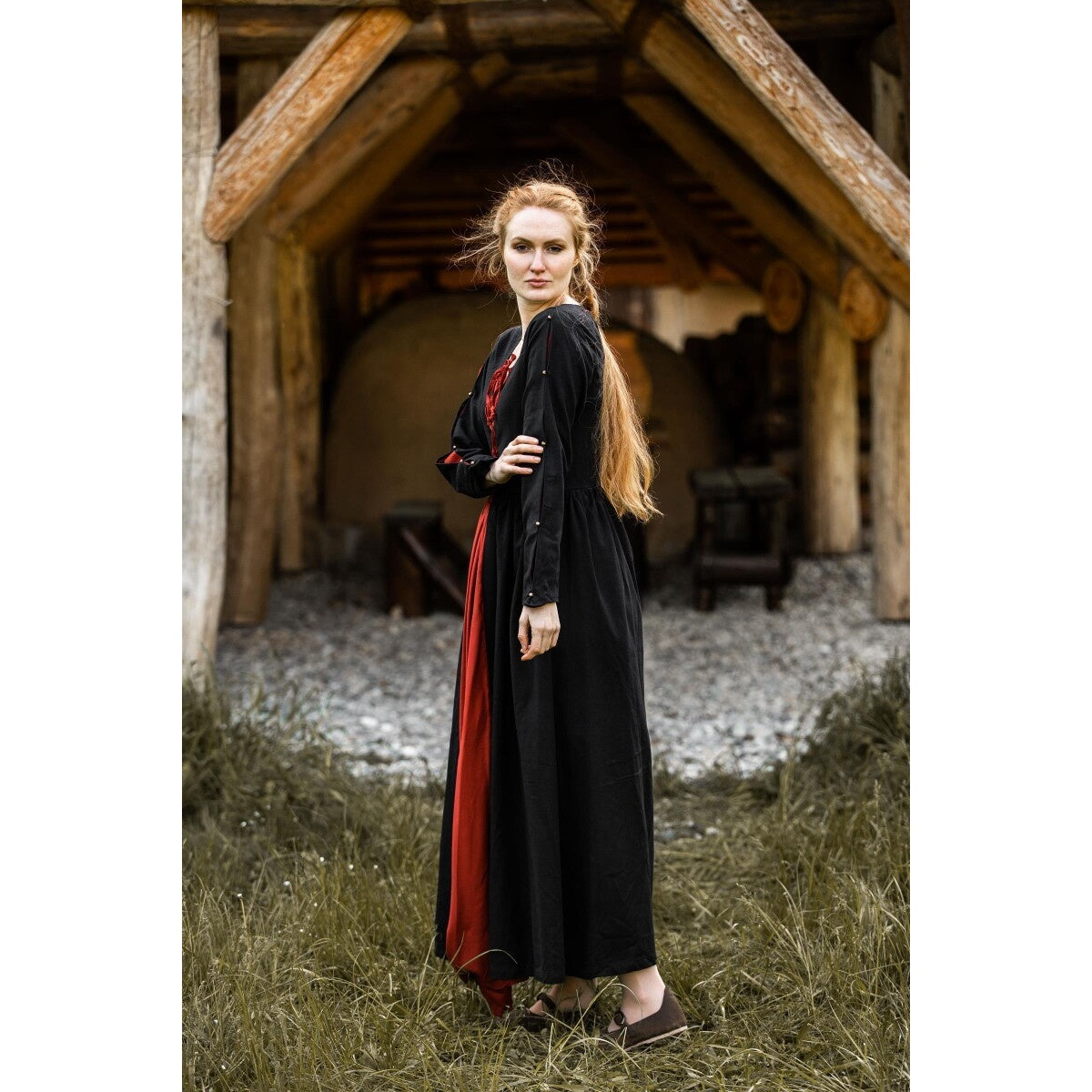 Product image Medieval Dress Medusa black-red