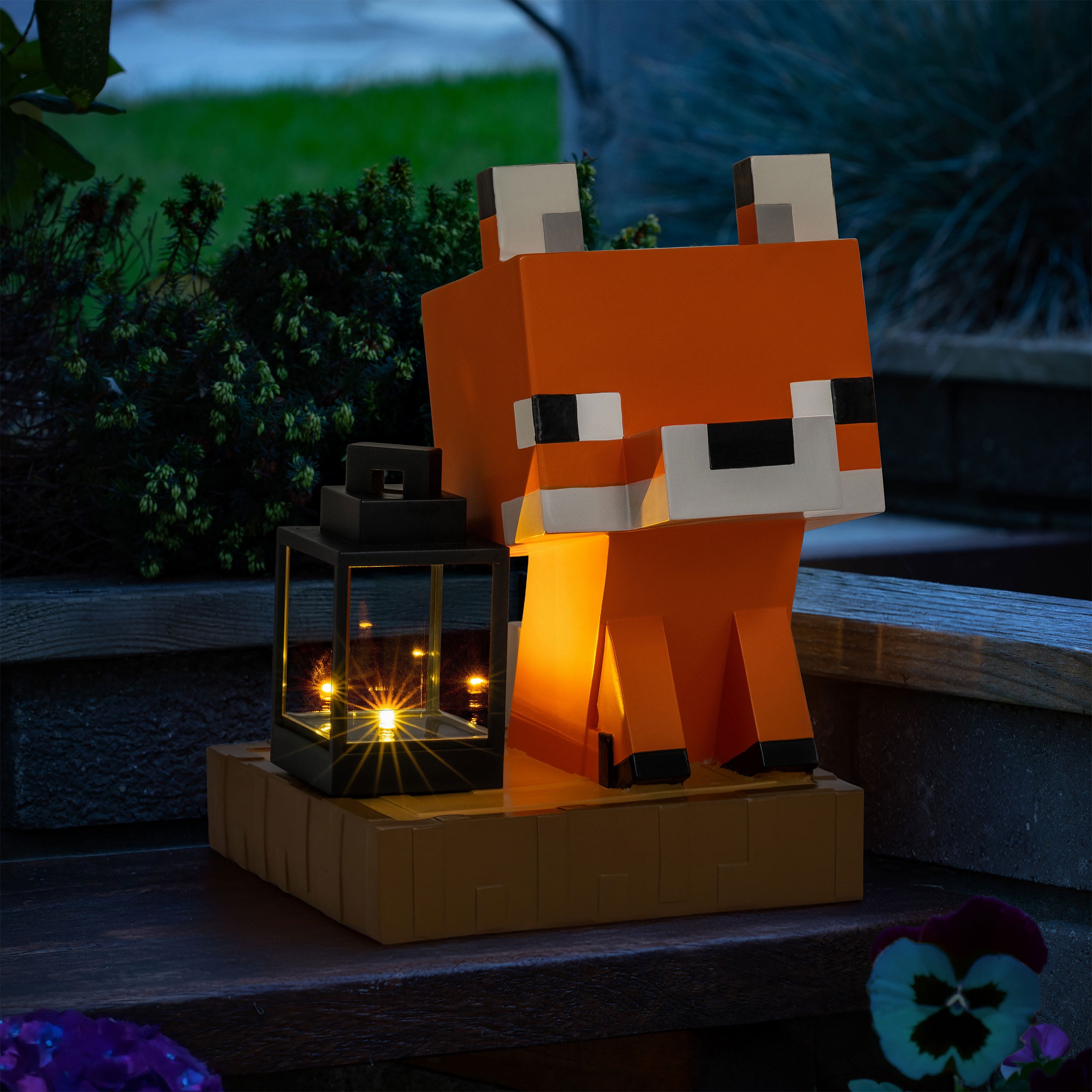 Zdjęcie produktu Minecraft - Lis 3D lampa solarna