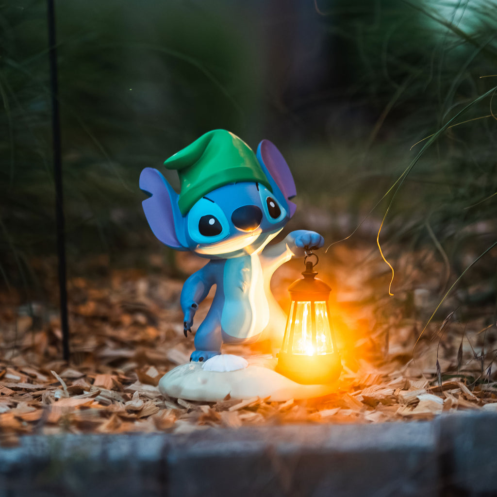 Zdjęcie produktu Stitch 3D lampa solarna - Lilo & Stitch