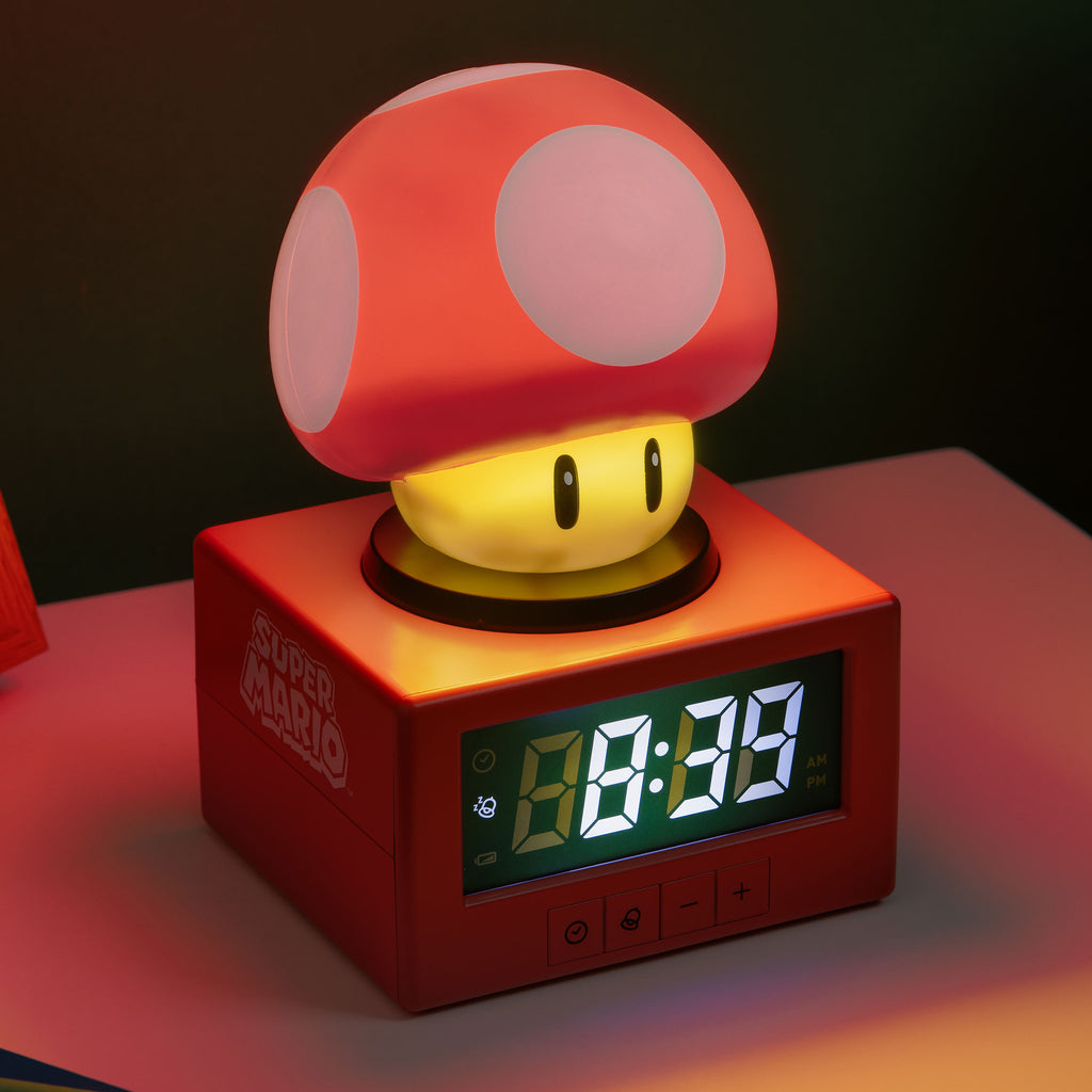 Zdjęcie produktu Super Mario - Budzik Super Grzyb