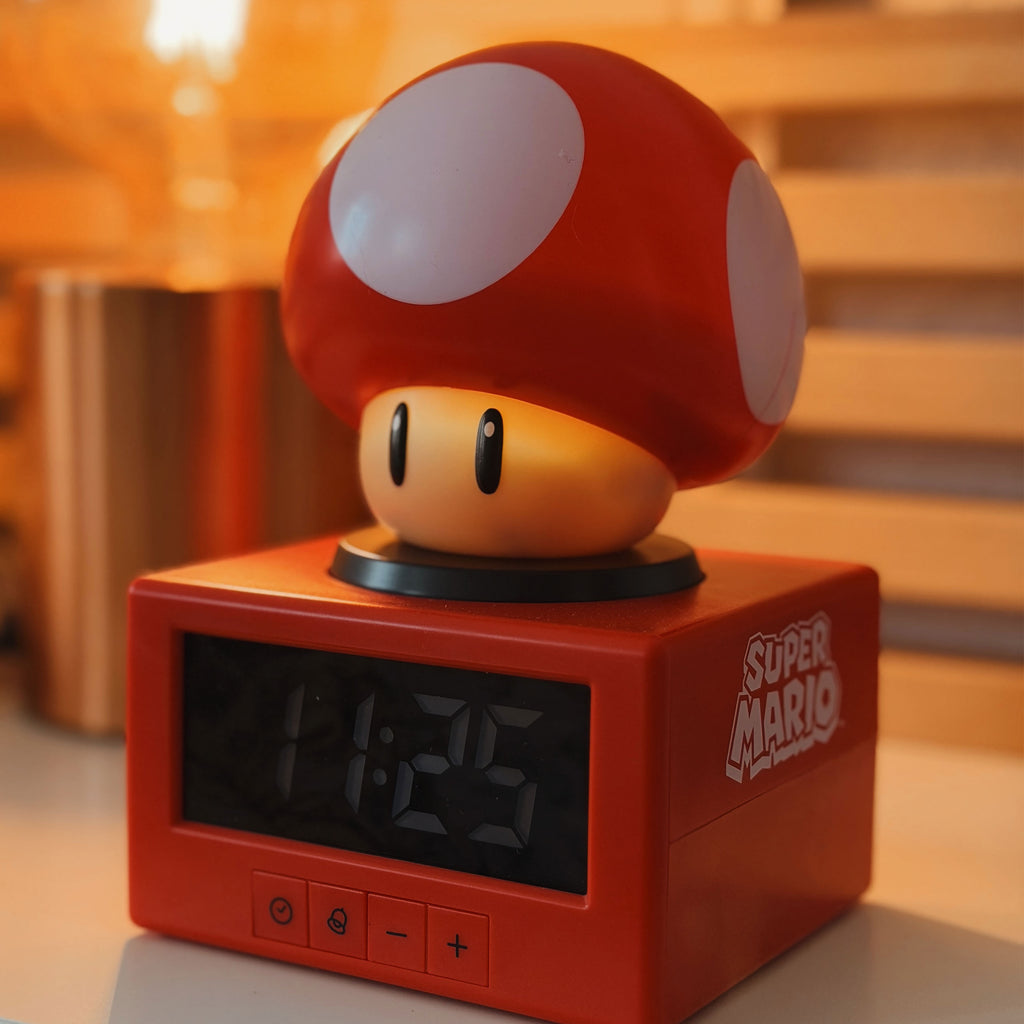 Zdjęcie produktu Super Mario - Budzik Super Grzyb