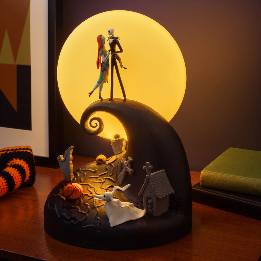 Zdjęcie produktu Nightmare Before Christmas – lampka stołowa diorama Jack i Sally
