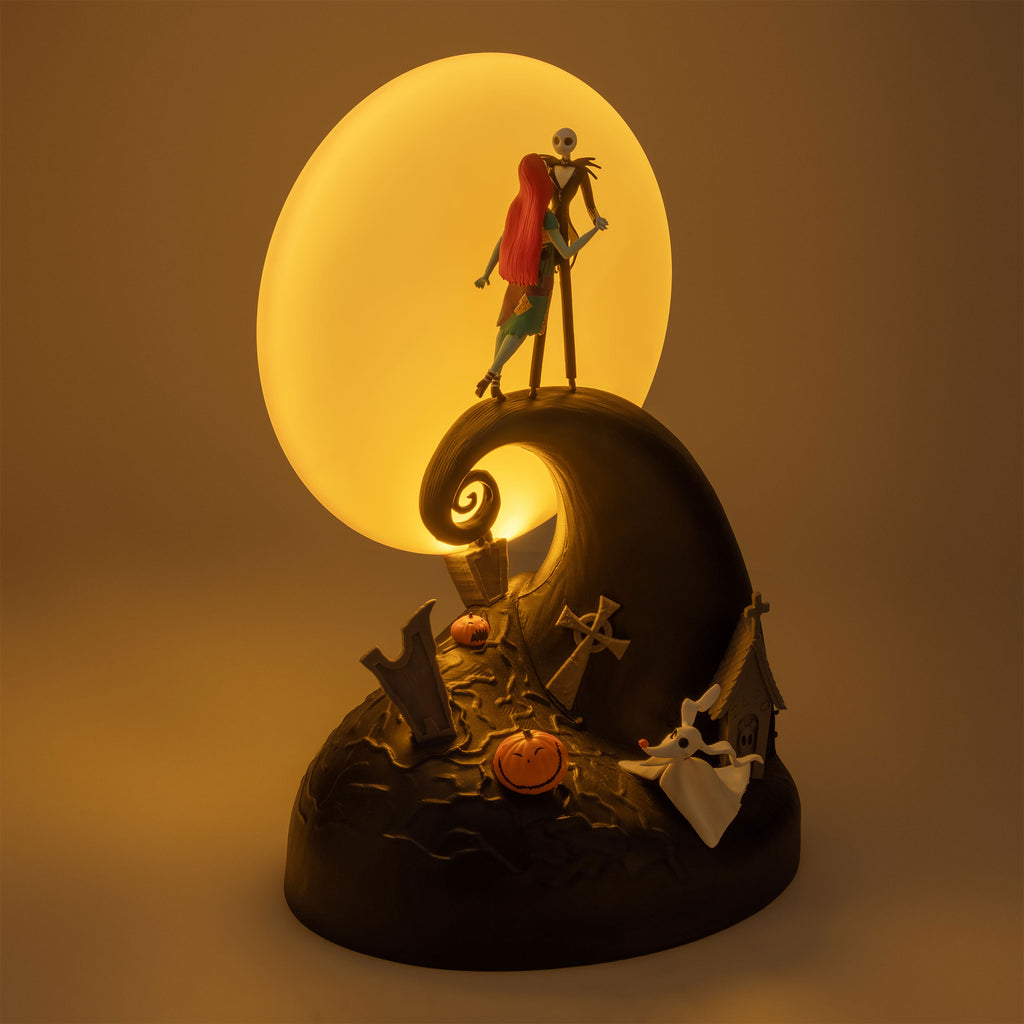 Zdjęcie produktu Nightmare Before Christmas – lampka stołowa diorama Jack i Sally