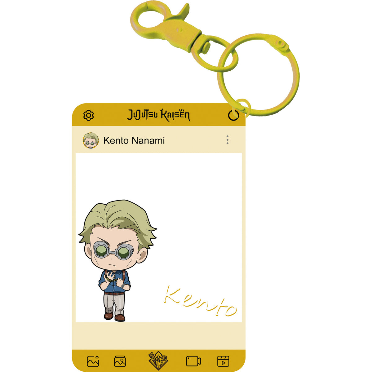 Zdjęcie produktu Jujutsu Kaisen - Tajemnicze przezroczyste etui akrylowe z karabińczykiem Display E1095612