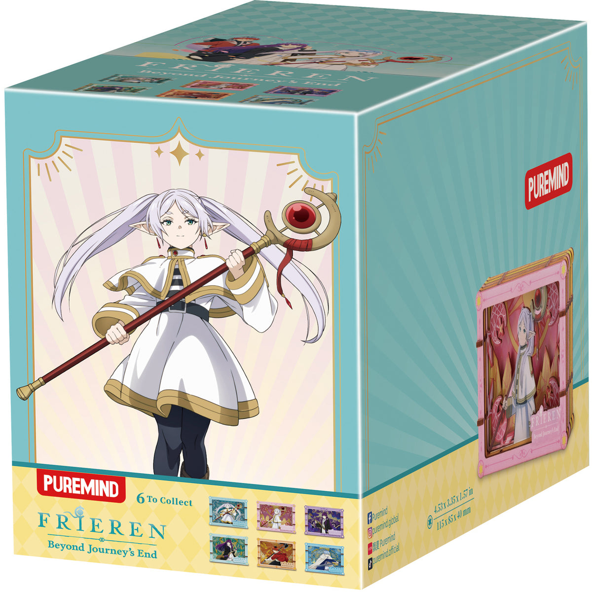 Zdjęcie produktu Frieren - Characters Mystery Mini drewniany obrazek