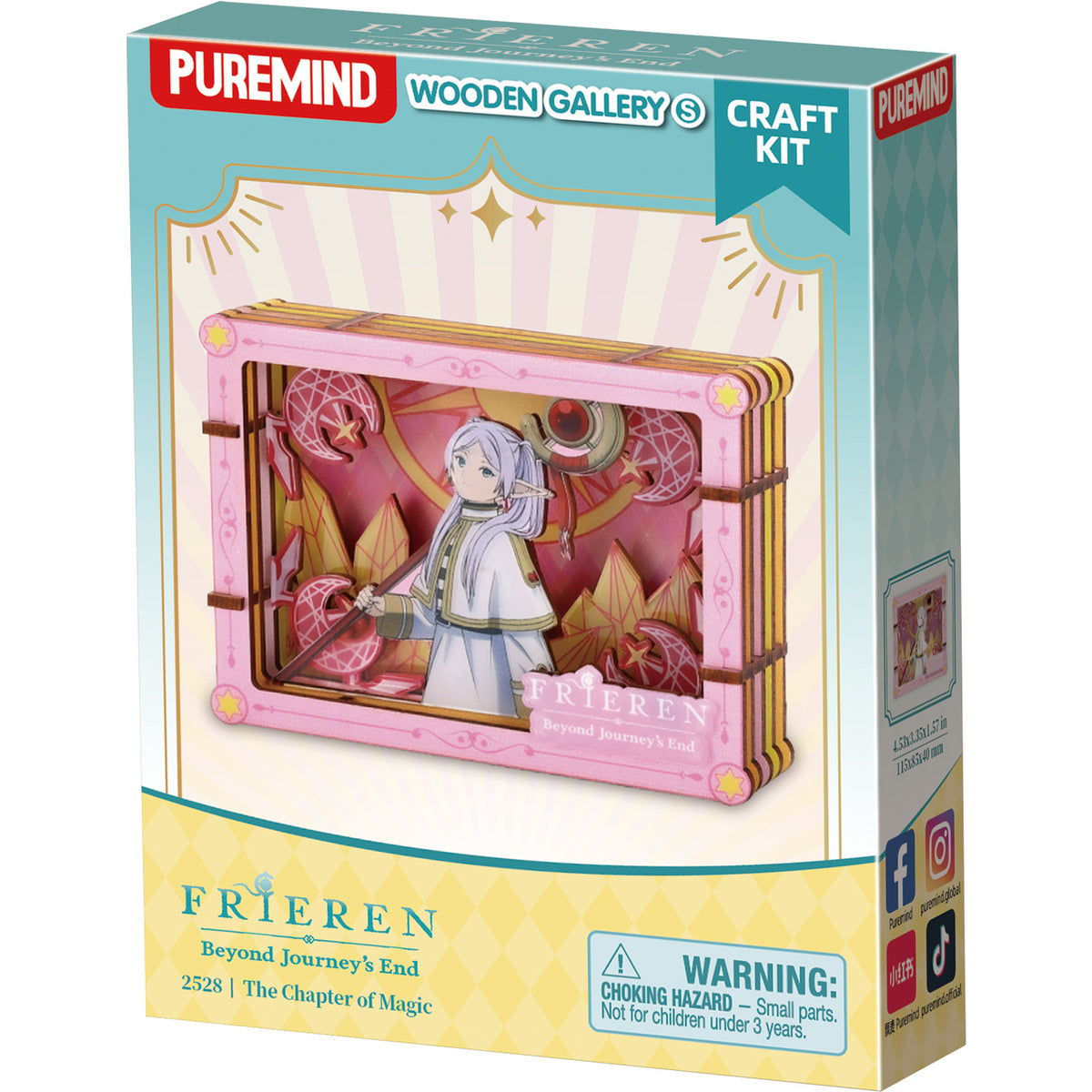 Zdjęcie produktu Frieren - Characters Mystery Mini drewniany obrazek