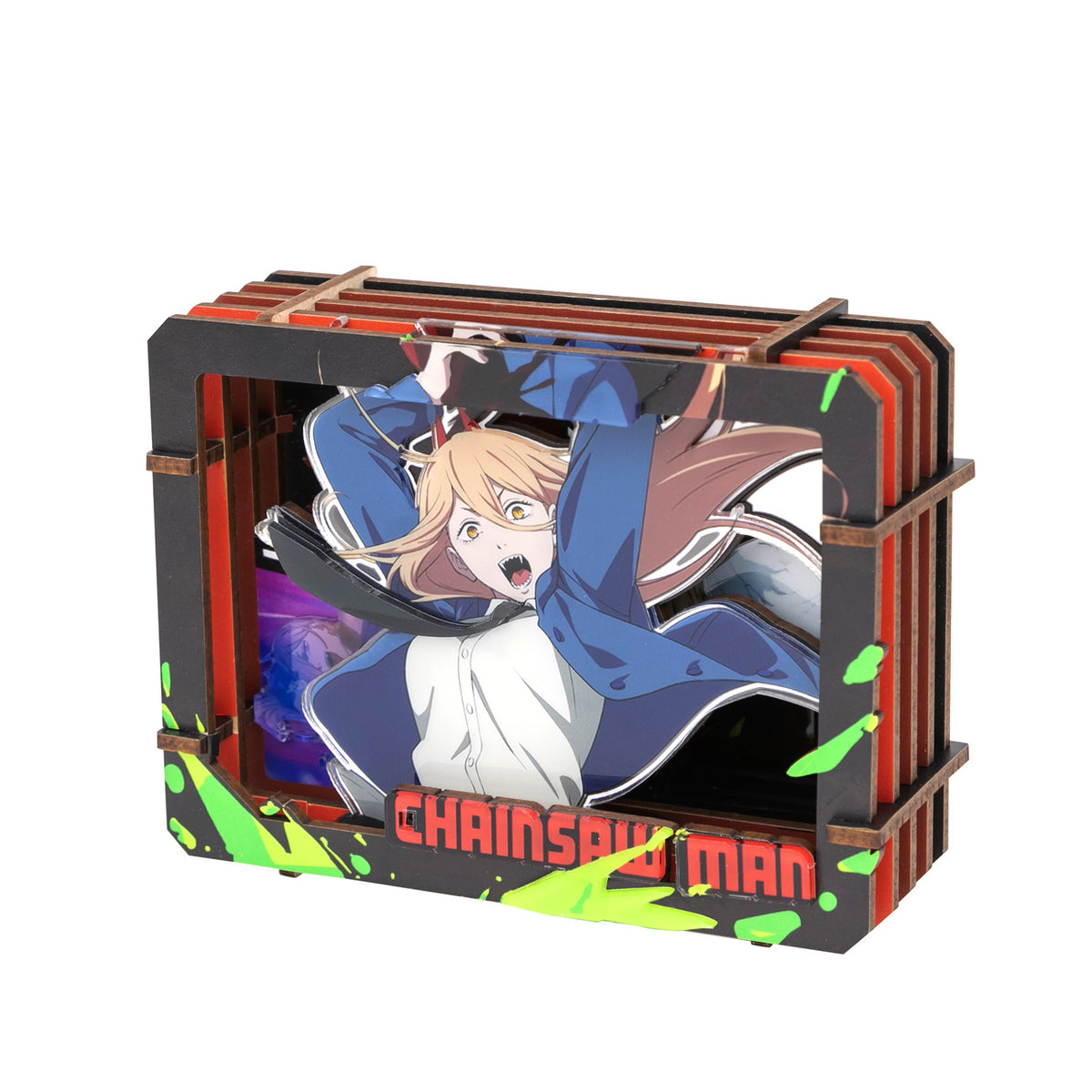 Zdjęcie produktu Chainsaw Man - Characters Mystery Mini drewniany obrazek display E1095677