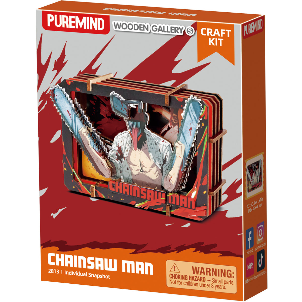 Zdjęcie produktu Chainsaw Man - Characters Mystery Mini Obrazek drewniany