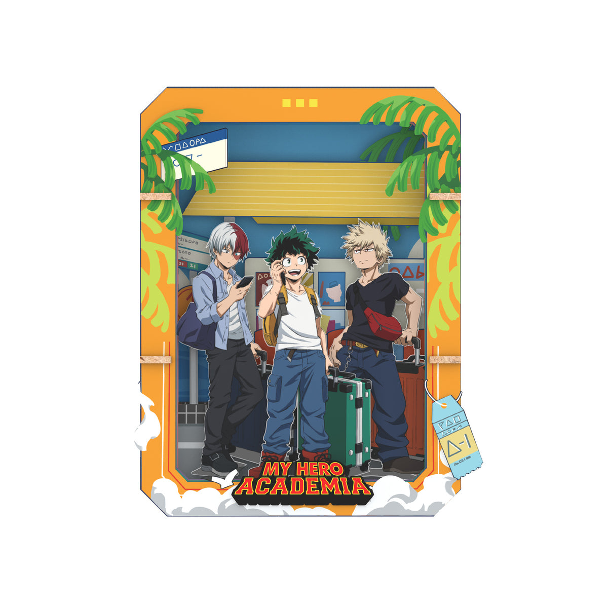 Zdjęcie produktu My Hero Academia - Ramka na zdjęcia Snapshots Wooden Gallery