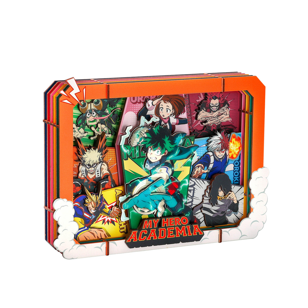 Zdjęcie produktu My Hero Academia - drewniana ramka galerii High School
