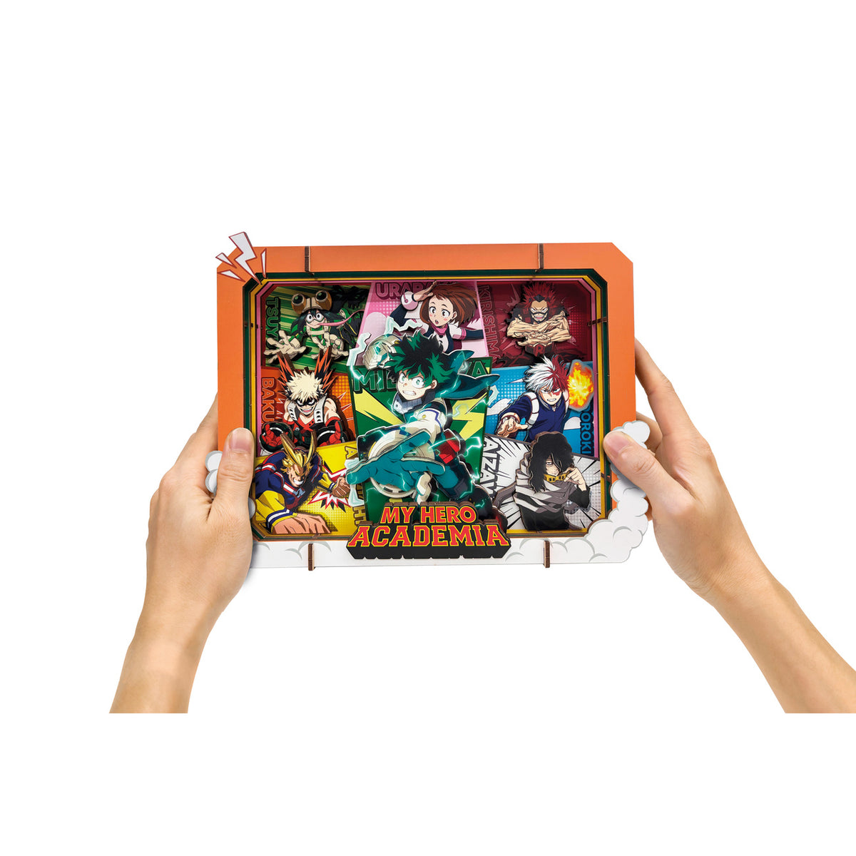 Zdjęcie produktu My Hero Academia - drewniana ramka galerii High School
