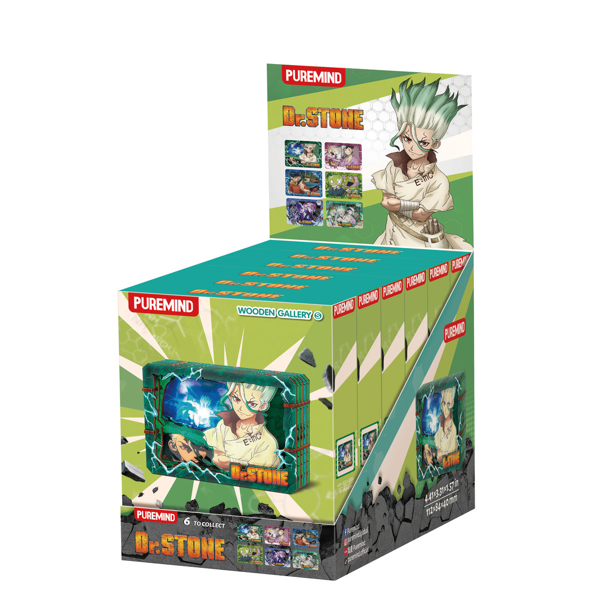 Zdjęcie produktu Dr. Stone - Mystery Mini drewniany obrazek display E1095704