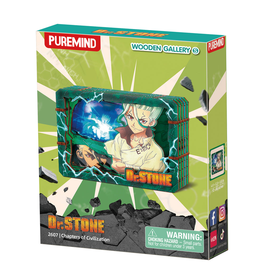 Zdjęcie produktu Dr. Stone - Mystery Mini drewniany obrazek display E1095704
