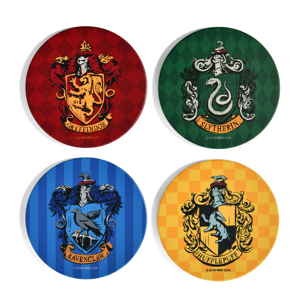 Zdjęcie produktu Harry Potter - Podkładki z herbami domów zestaw 4 szt.