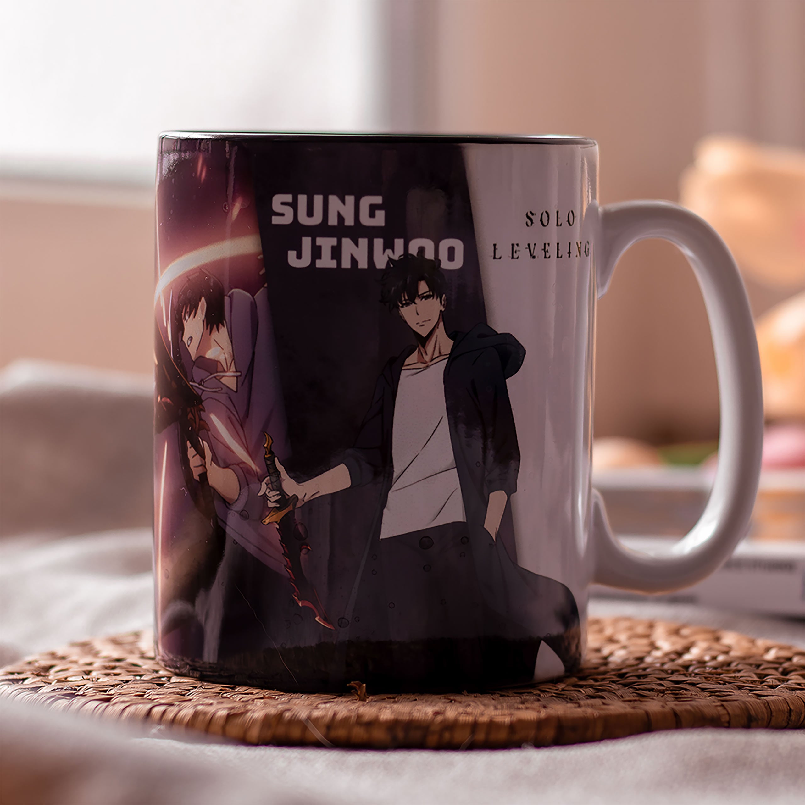 Zdjęcie produktu Solo Leveling - Kubek Jinwoo i Igris