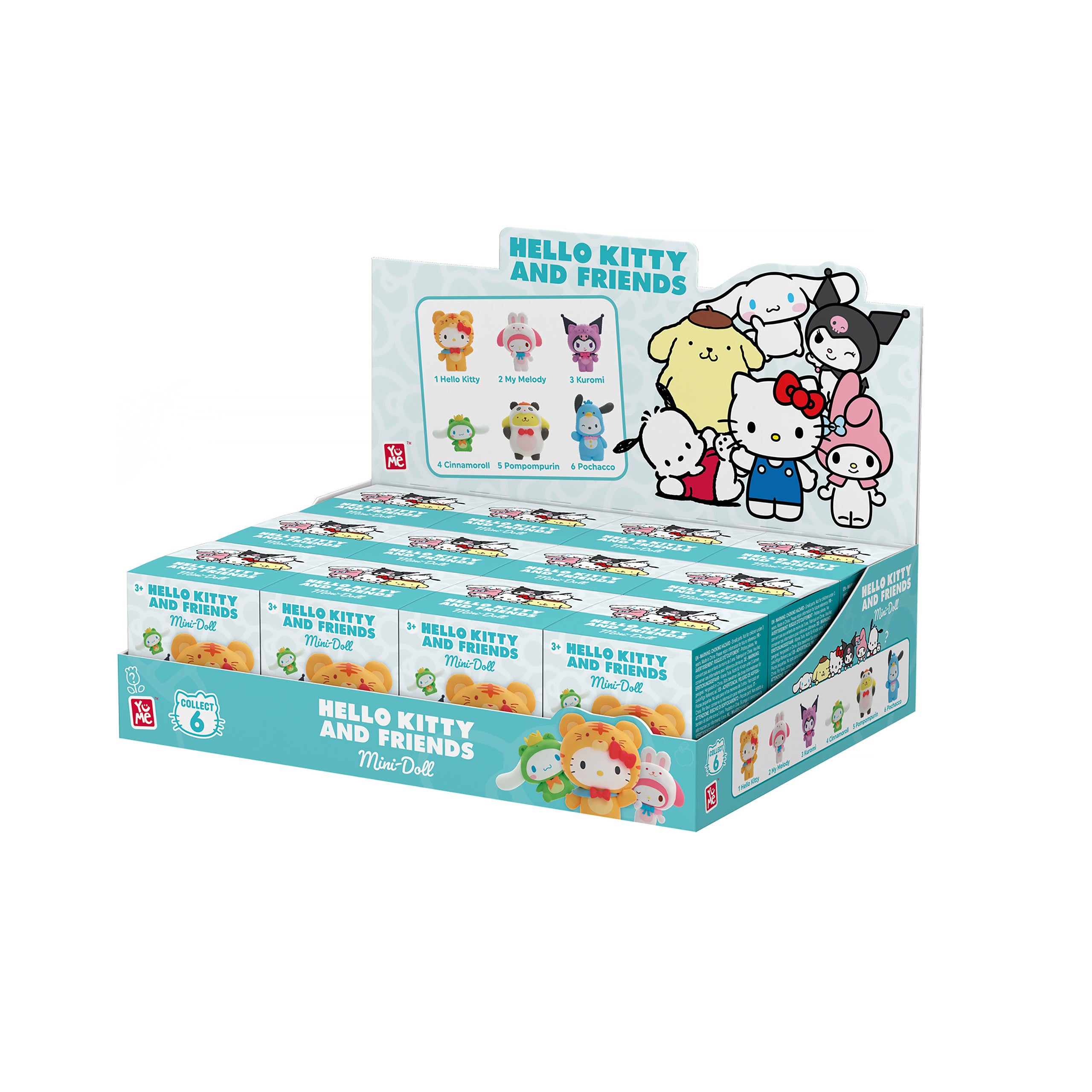 Zdjęcie produktu Hello Kitty & Friends – Mini laleczka Forest Friends Series Mystery Figure Display