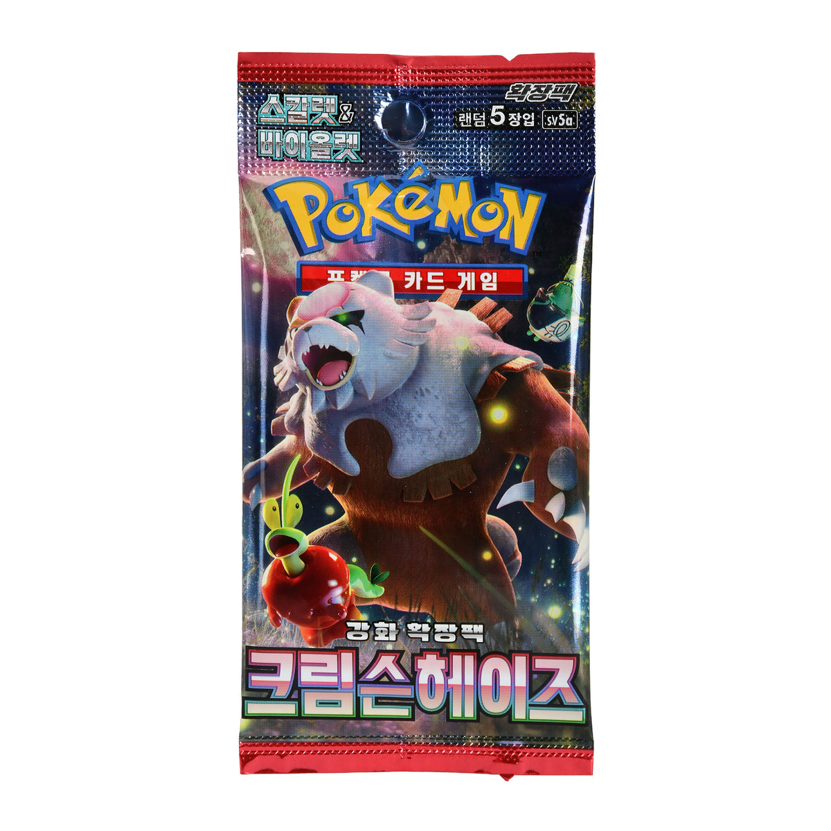 Zdjęcie produktu Pokemon - Crimson Haze booster kart kolekcjonerskich wersja koreańska