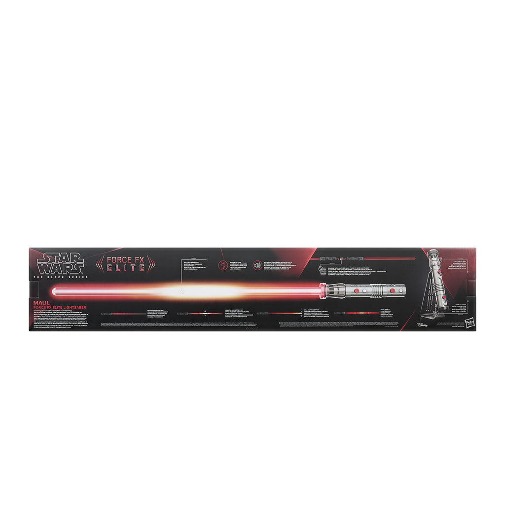 Zdjęcie produktu Star Wars – miecz świetlny Darth Maul Force FX Elite Black Series