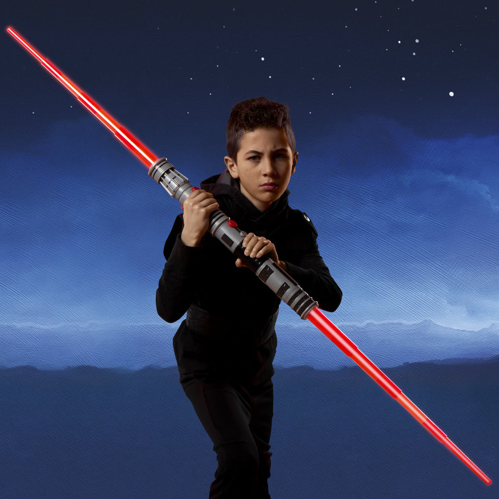 Zdjęcie produktu Star Wars - Dwustronny miecz świetlny Darth Maula do odgrywania ról