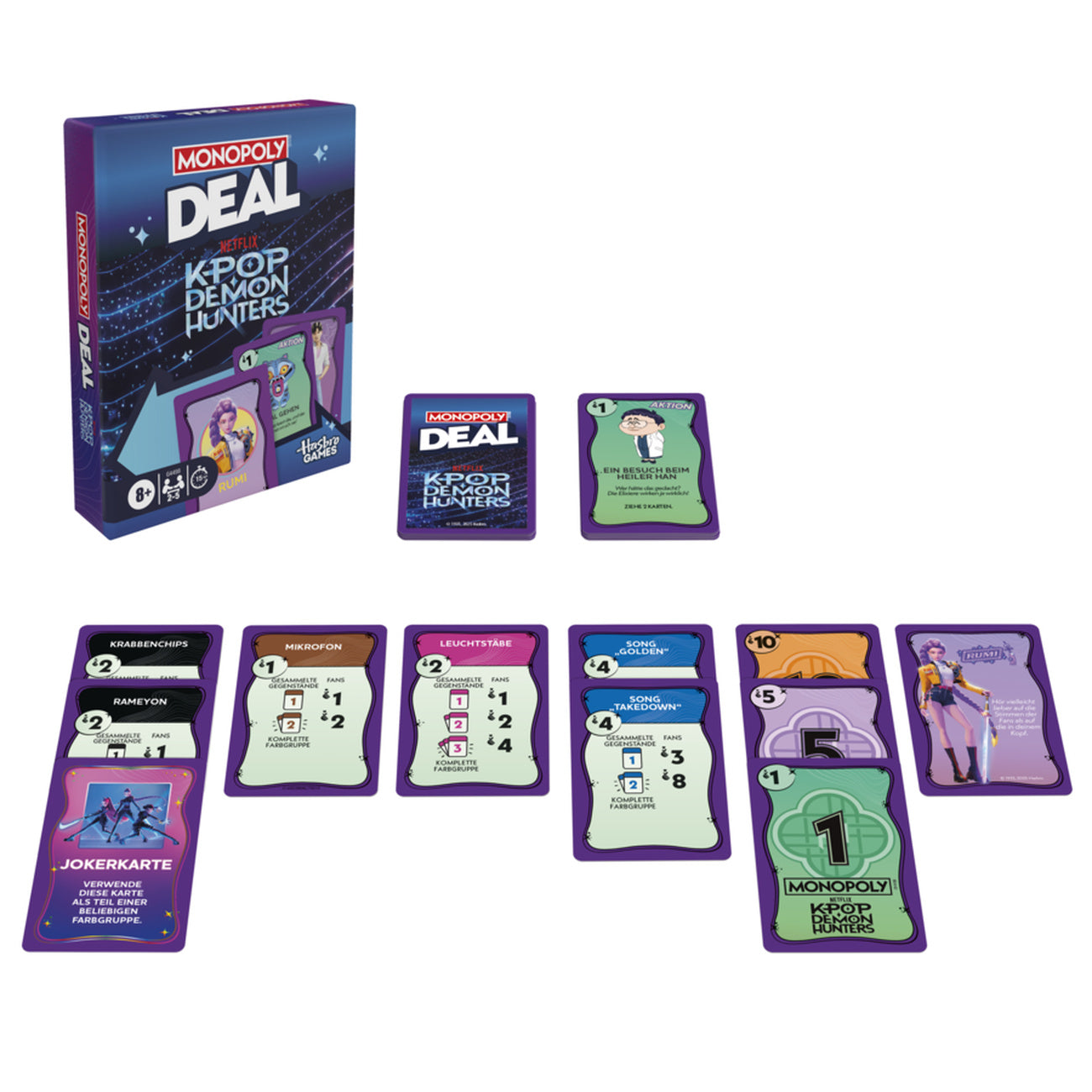 Zdjęcie produktu KPop Demon Hunters - Monopoly Deal