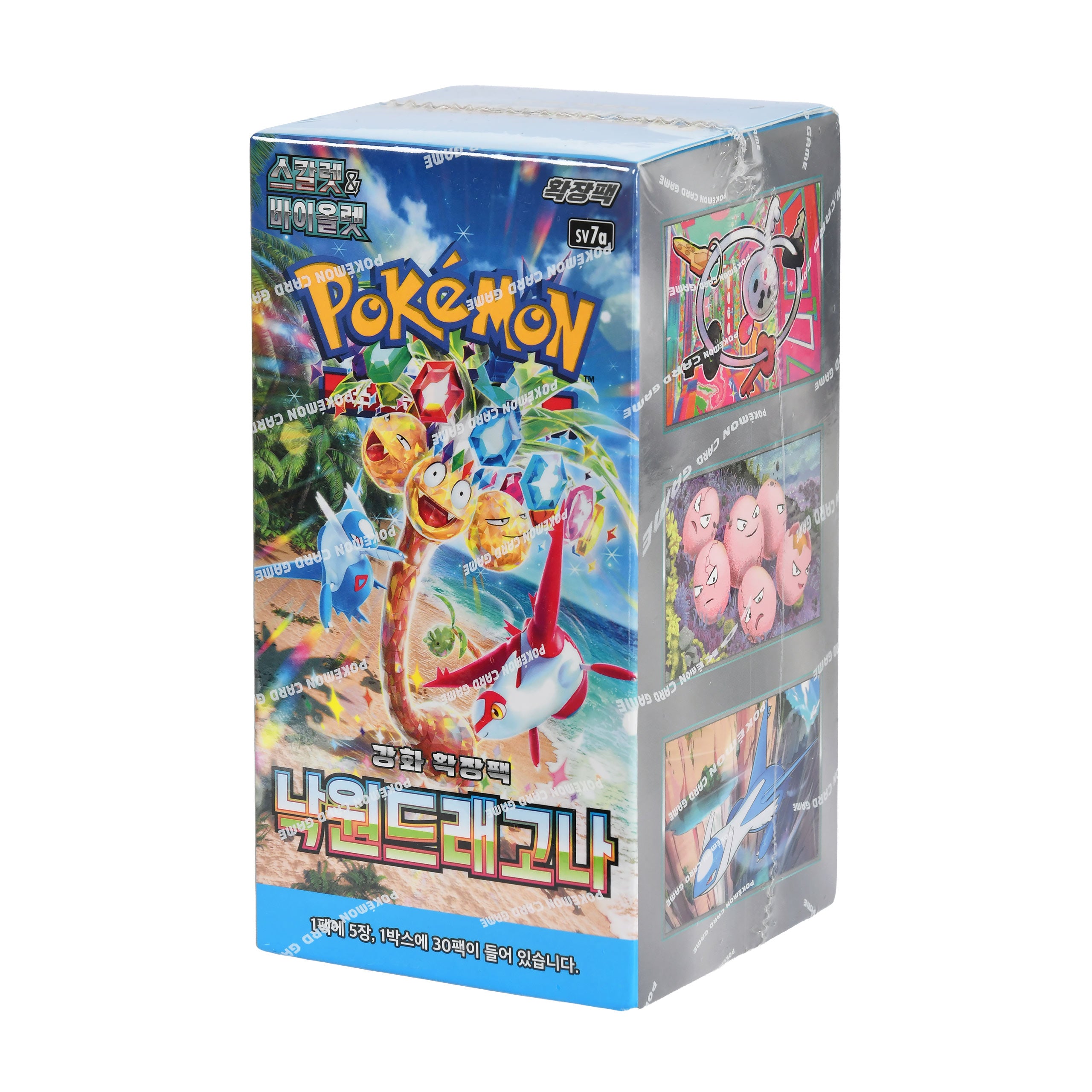 Zdjęcie produktu Pokémon - Paradise Dragona Booster z kartami kolekcjonerskimi Wersja koreańska Display 30 sztuk E1095766