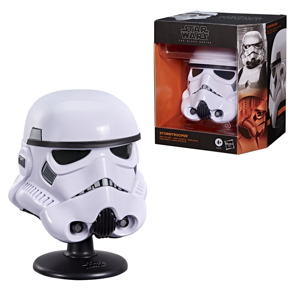 Zdjęcie produktu Star Wars - Replika mini hełmu Szturmowca na podstawce