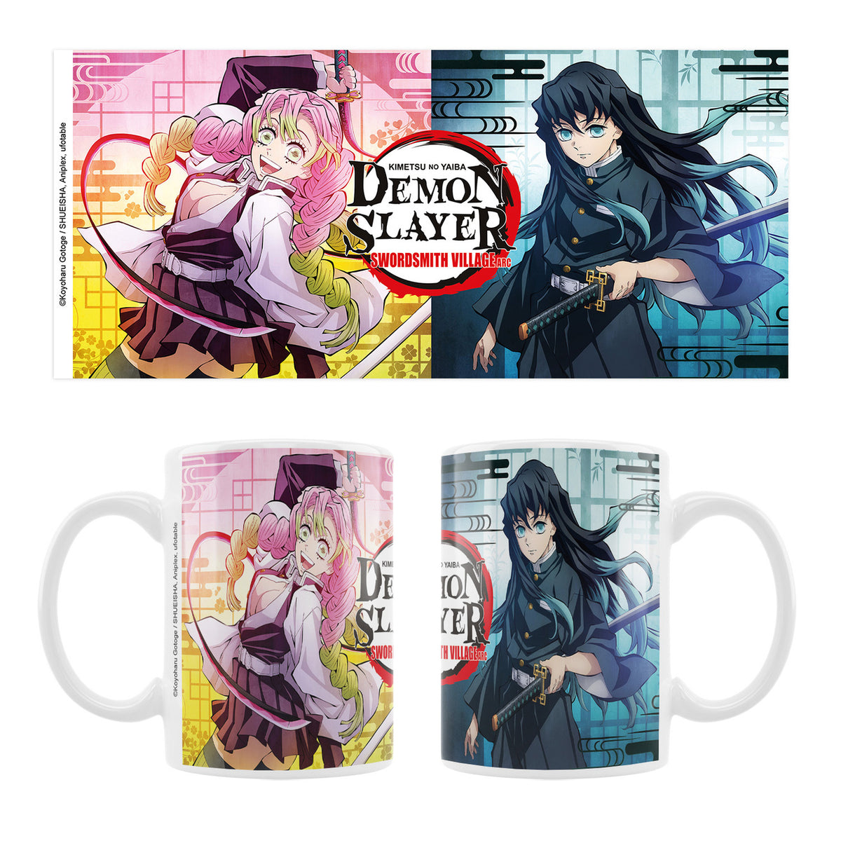 Zdjęcie produktu Demon Slayer - Kubek Mitsuri i Muichiro