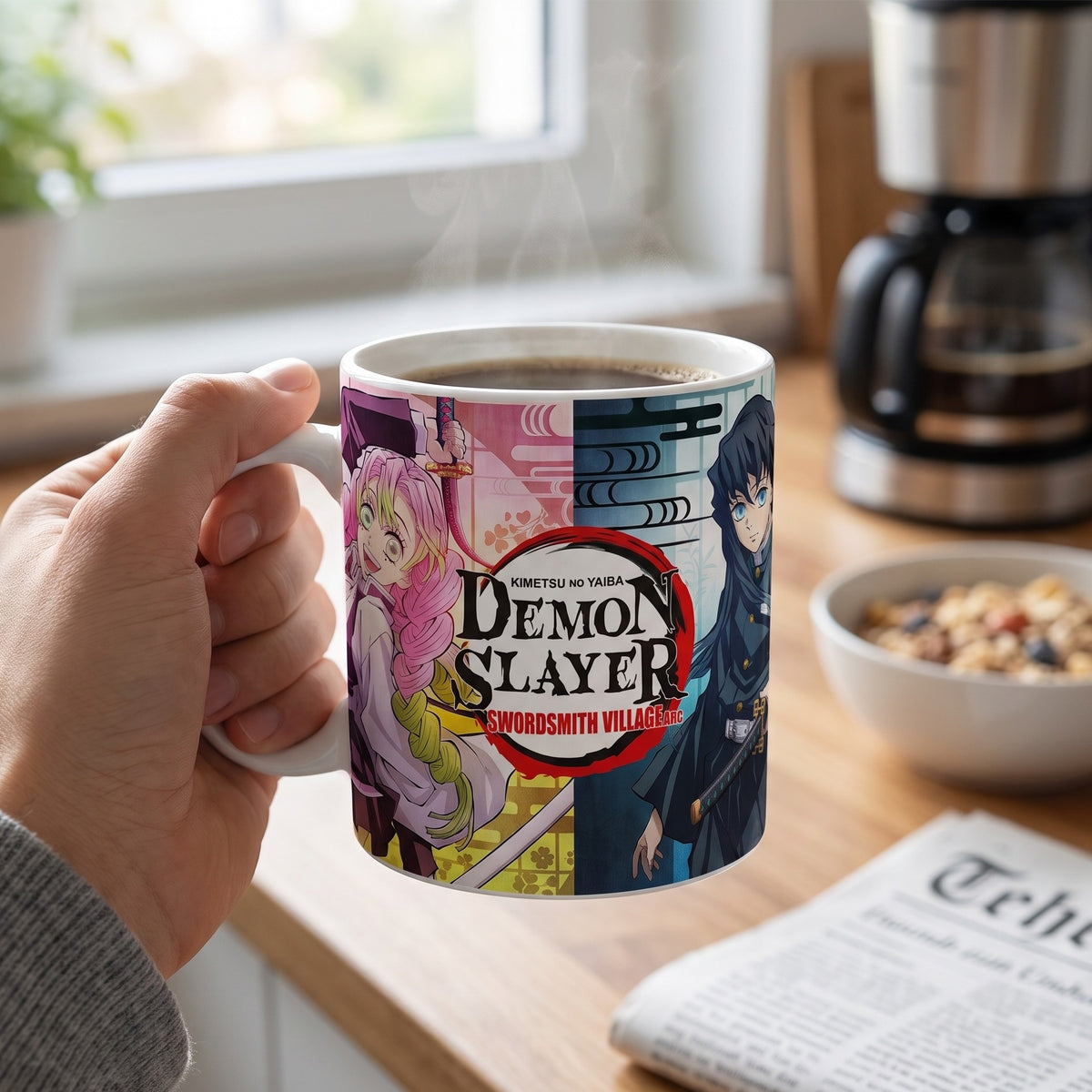 Zdjęcie produktu Demon Slayer - Kubek Mitsuri i Muichiro
