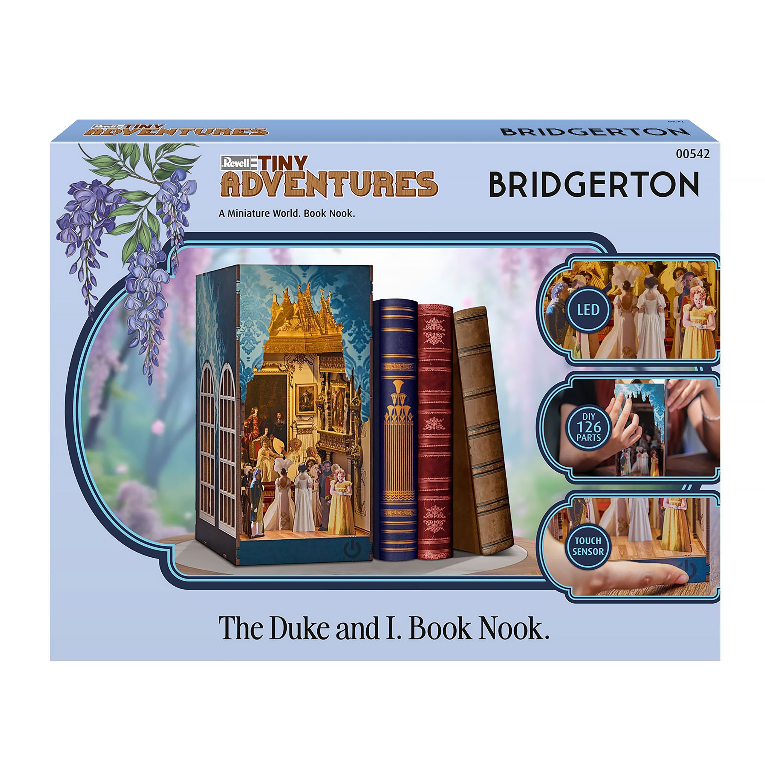 Zdjęcie produktu Bridgerton - The Duke and I Book Nook Drewniany Zestaw Modelarski