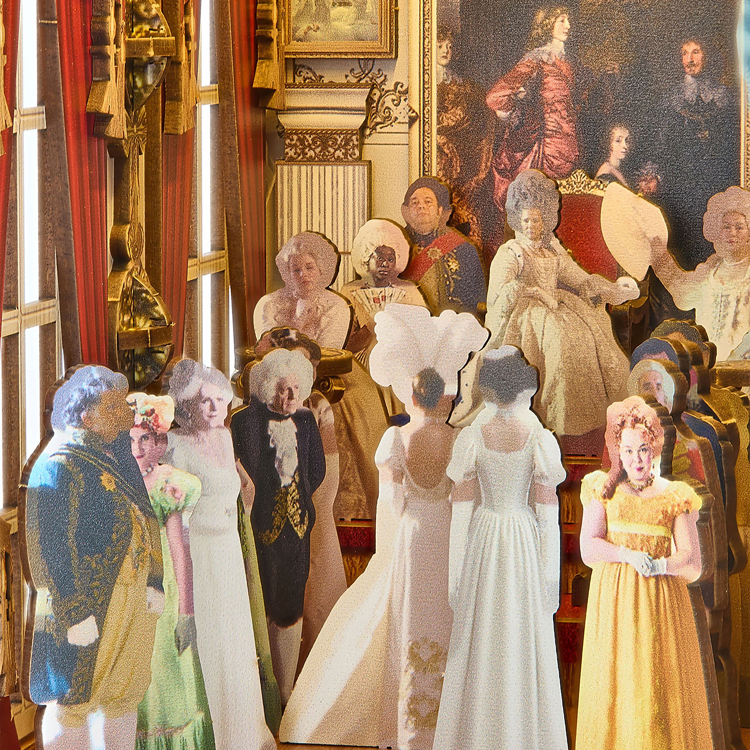 Zdjęcie produktu Bridgerton - The Duke and I Book Nook Drewniany Zestaw Modelarski
