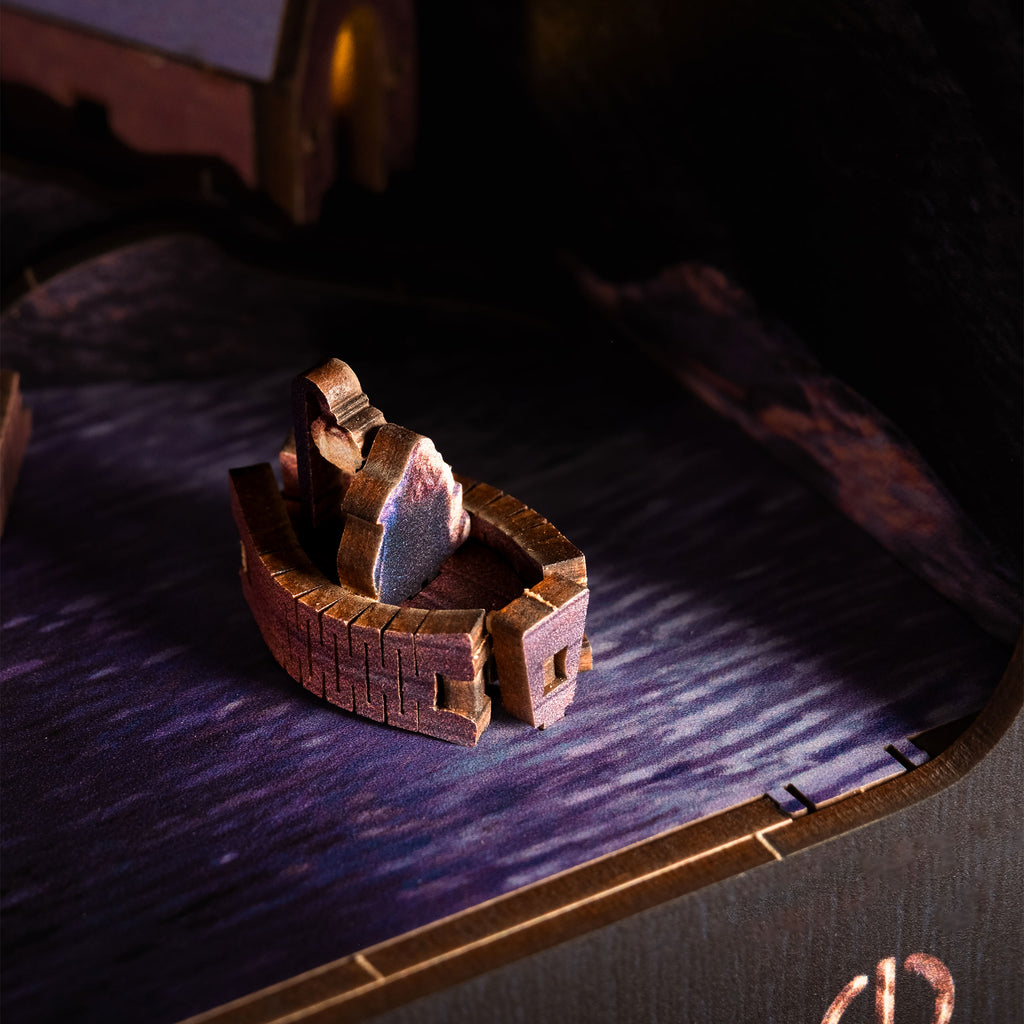 Zdjęcie produktu Harry Potter - drewniany model Nook Zamku Hogwart
