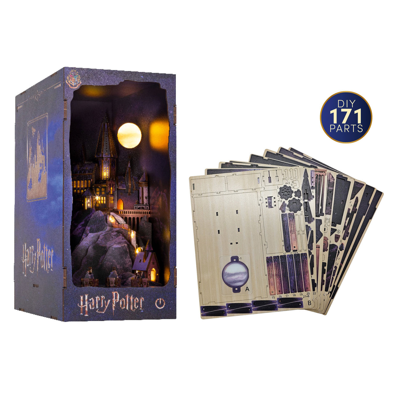 Zdjęcie produktu Harry Potter - drewniany model Nook Zamku Hogwart